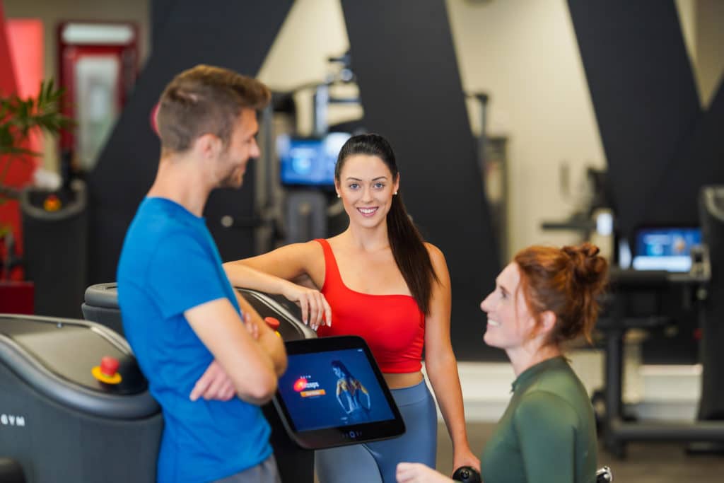 Digital Fitness Floor clever fit EGYM