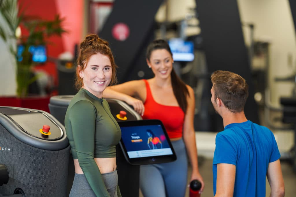 digital fitness floor training