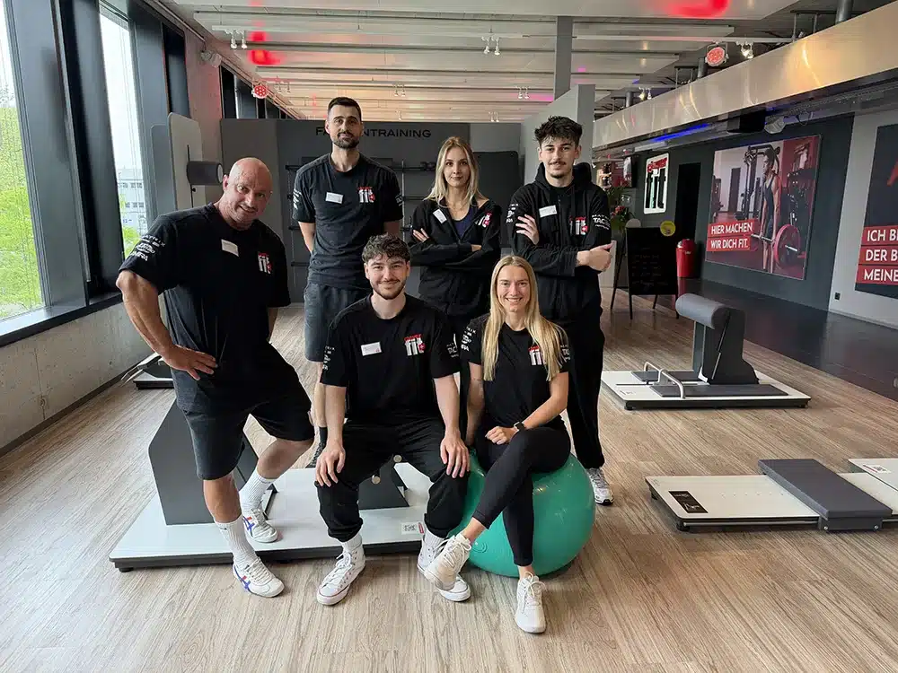 Das Trainerteam vom clever fit Aarau freut sich auf deinen Besuch!
