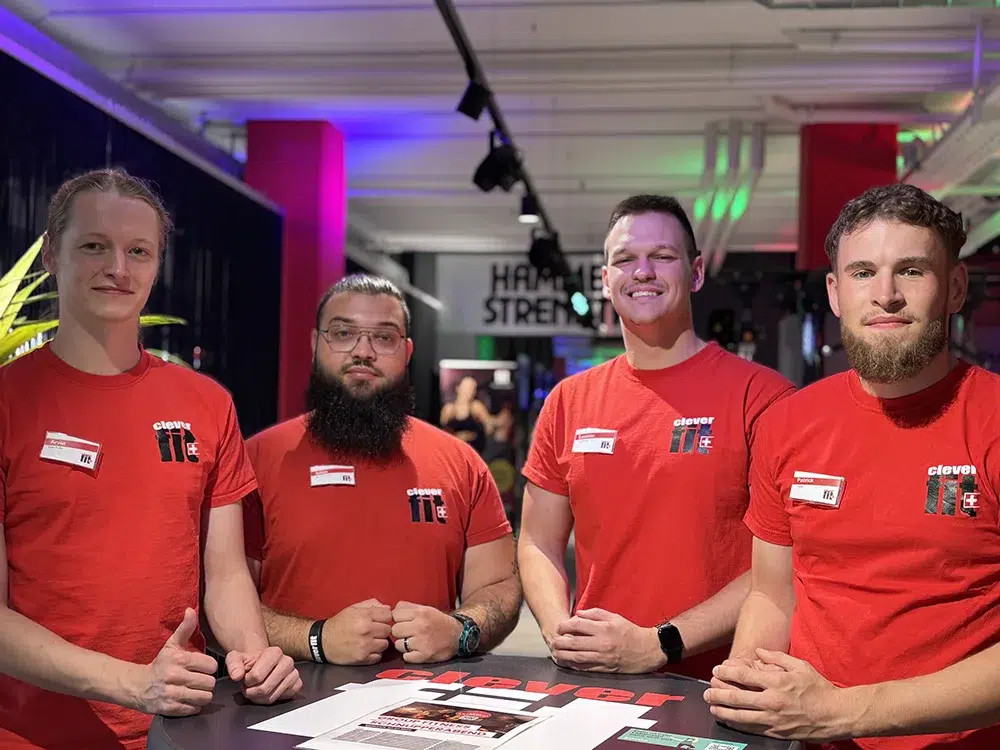 Das Trainerteam vom clever fit Dietlikon freut sich auf deinen Besuch!