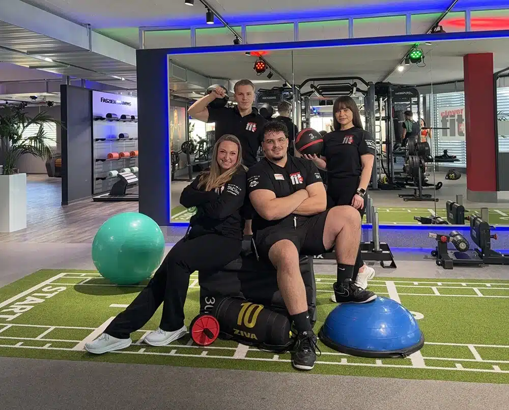 Das Trainerteam vom clever fit Pfäffikon freut sich auf deinen Besuch!