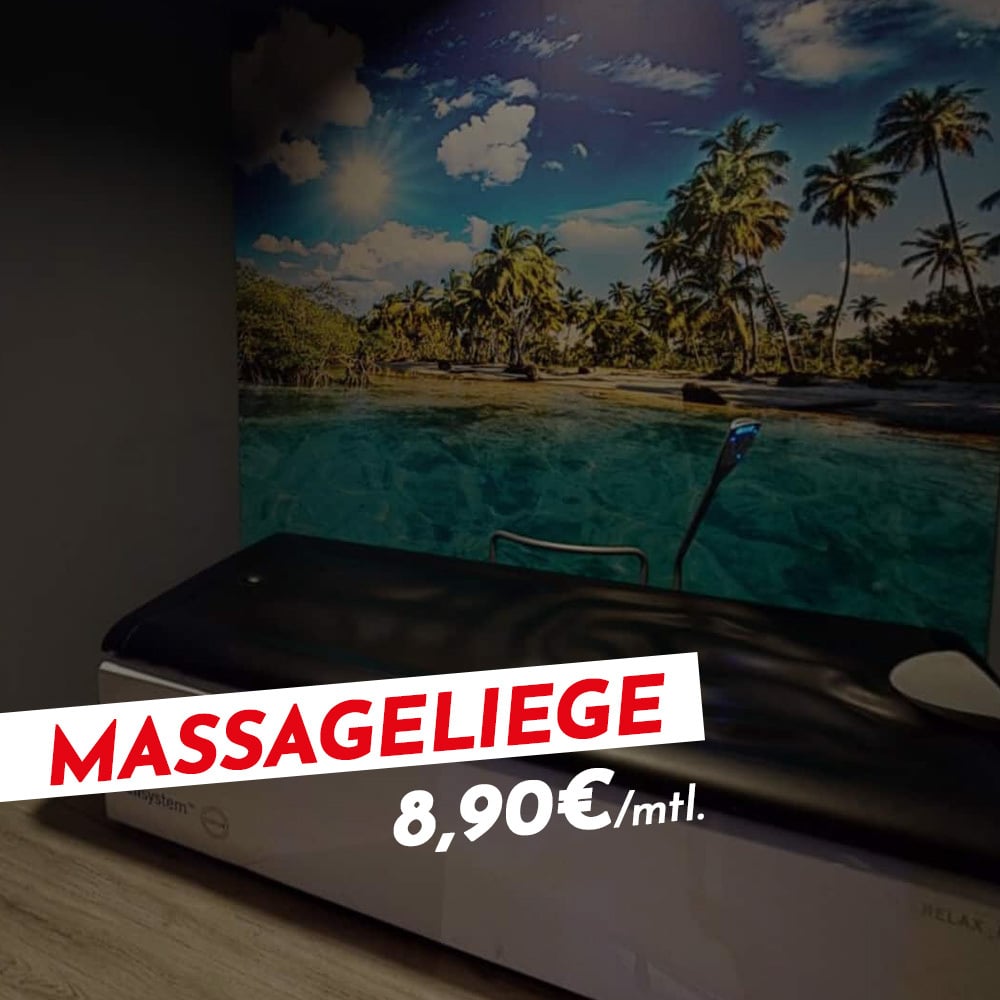 Massageliege - 8,90€/mtl. 